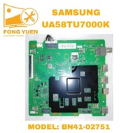 SAMSUNG 4K TV MAIN BOARD UA58TU7000K