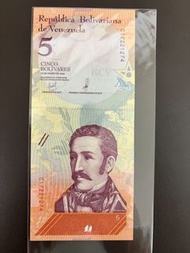 （全新）委內瑞拉🇻🇪5 波利瓦爾紙幣