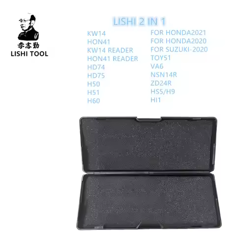 LISHI 2 IN 1 KW14 HON41 READER HD74 HD75 H50 H51 H60 FOR HONDA2020/HONDA2021/SUZUKI-2020 TOY51 VA6 N