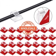 [ Wholesale Prices ]  Self-adhesive Home Office Car Cord Winder Power Line Holder Desk Top Cable Wir