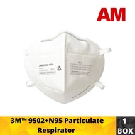 3M Particulate Respirator 9502+, N95 (50 pcs/box)