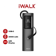 iWalk Tanker Mini Powerbank 20000mAh Type C 65W PD Fast Charging Power bank LED Display for iPhone/i