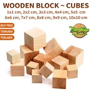 Wooden Blocks 10x10cm wood Cube Wooden Cube Blocks craft decoration material 04