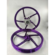 (1.40/1.40)(CUSTOM)(ALPHA-R)(AJI RACING) SPORTRIM SPORT RIM Y15ZR / Y16ZR -1.40/1.40 Y15 Y16 5 BATAN