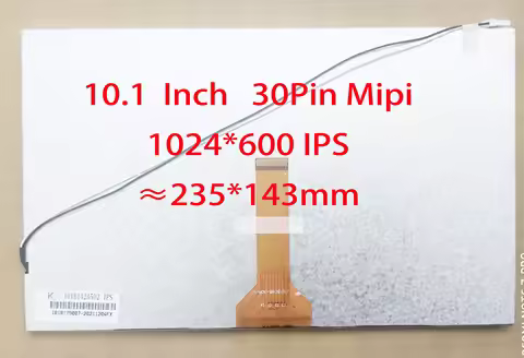 10.1 Inch LCD 30pin 235*143mm Mipi IPS LCD For CAR Radio Carpc Carputer 1024*600 KL101BI424502