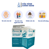 Khăn khô đa năng Likado 400 tờ 100% cotton kích thước 15*20cm(1 gói)