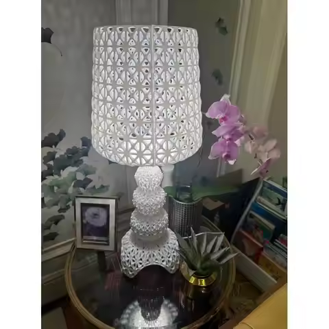 Nordic Style Acrylic Wine Glass Table Lamp - Indoor Atmosphere Lighting for Living Room Bedroom Room