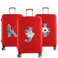 Luggage Protector Suitcase Protector Baggage Case 18-32 Inch Suitcase Case Print blue Series Travel 
