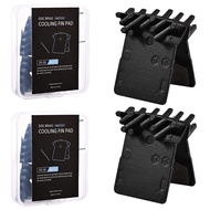 BR-06 Disc Brake Pads Compatible with Shimano L05A-RF L02A L03A - Resin with Cooling Fin