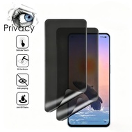 For OPPO A7 A5 A3 A2 A1 India Pro Max 5G 4G Privacy Hydrogel Film Screen Protector Film Anti-Spy Ant
