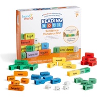 Hand2mind Reading Rods Sentence Construction, Sentence Building for Kids, Parts of Speech Linking Cu