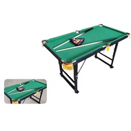 2023ln stock☍Mini Pool Table Billiard Table for Kids 120*63 CM Adjustable Metal Legs Billiard Table