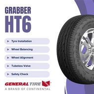 NEW TYRE 215/50R18 GRABBER HT6 GENERAL TIRE (WITH INSTALLATION)