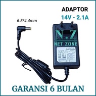SAMSUNG 14V - 2.1A Monitor Charger Adapter DC Needle 6.5*4.4mm -NZONE
