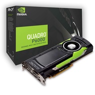 NVIDIA Quadro P6000 - Graphics card - Quadro P6000 - 24 GB GDDR5 - PCIe 3.0 x16 - DVI, 4 x DisplayPo