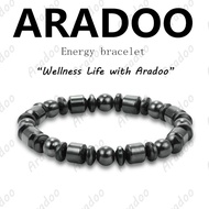 ARADOO Terahertz Magnetic Energy Health Bracelet Fitness Weight Loss Yoga Beads Beaded