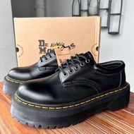 🌈全新正品Dr.martens 8053 Quad五孔厚底馬丁靴｜男女同款黑色｜香港熱賣現貨