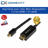 Startech 6.6ft (2m) Mini DisplayPort to HDMI Cable MDP2HDMM2MB