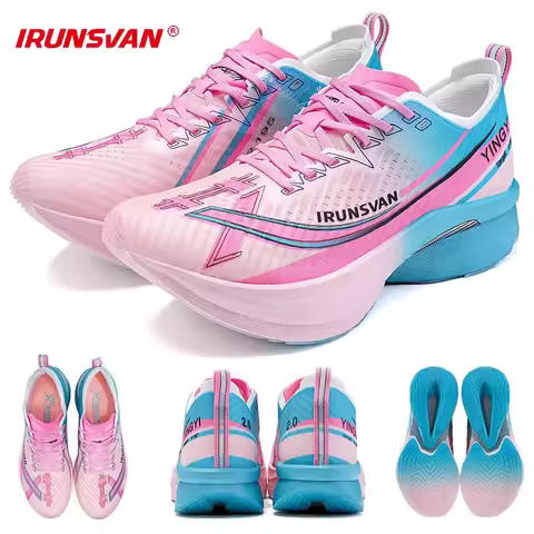 IRUNSVAN Shadow Wing 2.0 Professional Training Racing Running Lightweight Carbon Plate Men Cushionin
