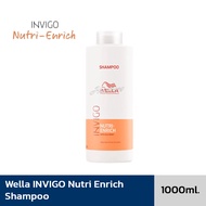 Wella INVIGO Nutri Enrich Shampoo 250/1000ml. เวลล่า อินวิโก นูทริ-เอ็นริช แชมพู บำรุงเส้นผมที่อ่อนแ