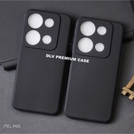 ITEL P65 MACARON BLACK PREMIUM SOFT CASE BLACK ITEL P65 MSB