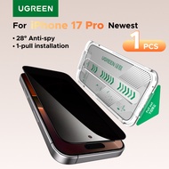 UGREEN Glass Screen Protector Tempered Glass HD Films Compatible with iPhone 17/17 Pro/17 Pro Max/17