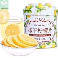 xzcsttt Freeze Dried Lemon Slices Cold Brew Tea - 50g