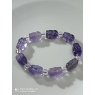 #B808 100% Natural Engraved Pi Xiu Fluorite Bracelet H15.4mx10.1mx9m