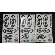 Arai STICKER SET STICKER/ARAI Helmet STICKER