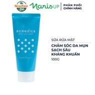Sữa Rửa Mặt Naris Acmedica Chăm Sóc Da Mụn 100g