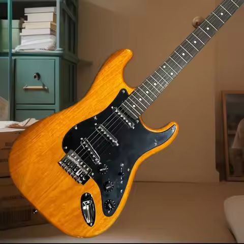 Brown SRV STS Alderwood Body Rosewood Neck Free Delivery With Accompaniment Electric Guitar In Stock
