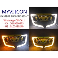 PERODUA MYVI ICON DRL LIGHT BAR FOG LAMP COVER