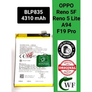 BLP835 Battery Quality For OPPO RENO 5F CPH2217 / RENO 5 Lite CPH2205 / A94 CPH2203 / F19 Pro CPH228