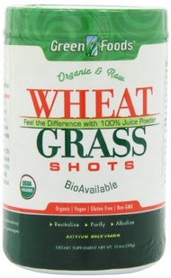 [USA]_GREVH Green Foods Wheat Grass Shots, 10.6 Ounce