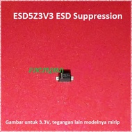 5V ESD Suppressor Protection Diode SOD-523 TVS Original P/N: ESD5Z5V0