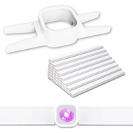 Light Clips for Govee Outdoor Lights H706, 120 Pcs Mounting Brackets for Govee Pro Outdoor Lights, I