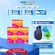 Bộ 5 Thực phẩm bảo vệ sức khỏe Corbiere Calcium Plus Mới - Canxi hữu cơ + D3 + K2