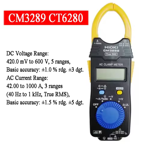 HIOKI CM3289 CT6280 AC Clamp Power Meter AC Flexible Current Sensor