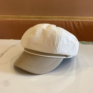 Mũ Nồi Da Mới Thời Trang Mũ Nồi Lông Cừu Mũ Nồi Nữ Mũ Nồi Lưỡi Trai Phong Cách Anh Cổ Điển Mũ Nồi Lư