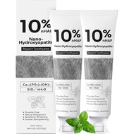new Nano Hydroxygen Apatite Newly Upgraded Formula, Strengthened Tooth Glaze, Fluoride-Free Toothpas