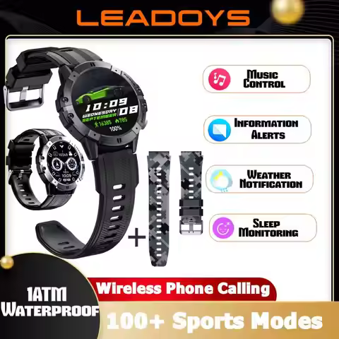 LEADOYS C29 Hot Selling Men's Smart Watch 100+ Sports Modes 7/24 Health Monitoring 25Days Standby Va