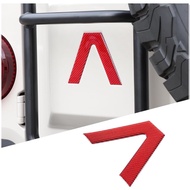 Tailgate Decal Soft Carbon Fiber Car Body V-Shaped Sticker Compatible with INEOS Grenadier 2020-2024