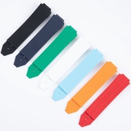 With logo and Standard Adapt to Hengbao Watch Strap Male Rubber HUBLOT Hengbao/Asuka Big Explosion F
