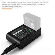 Godox VC-18 AC Charger Battery Charger For VB18 Battery VING V850 V860 V860II
