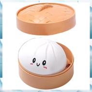 [G V W E] Dumpling Sensory Squeeze Toy for Realistic Play and Stress Relief Decompression Dough Gift