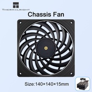 Thermalright 140mm Slim Chassis Fan 140x140x15mm 13 LCP Blades Double Ball Bearing PPS Frame