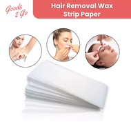 G2G I Disposable Non Woven Wax Strip Depilatory Paper for Hair Waxing Hair Removal Wax Strip Paper
