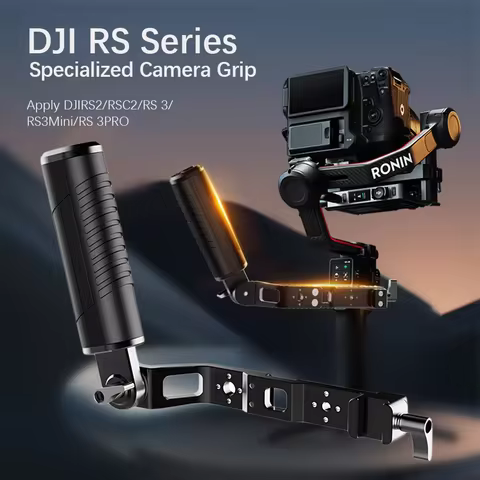 Adjustable Sling Handle Gimbal Handgrip Compatible with DJI RS4/RS4 PRO/RS3 Mini/RS3 /RS3 Pro/RS2 Gi