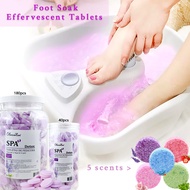 Foot bath tablets, instant effervescent tablets, essential oil bath salts, foot soak tablets, explos