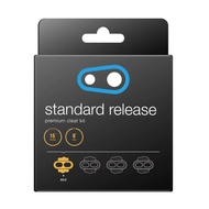 CrankBrothers Pedal Cleats 15° Standard Release 6° Float Cleat Kit Set - Gold